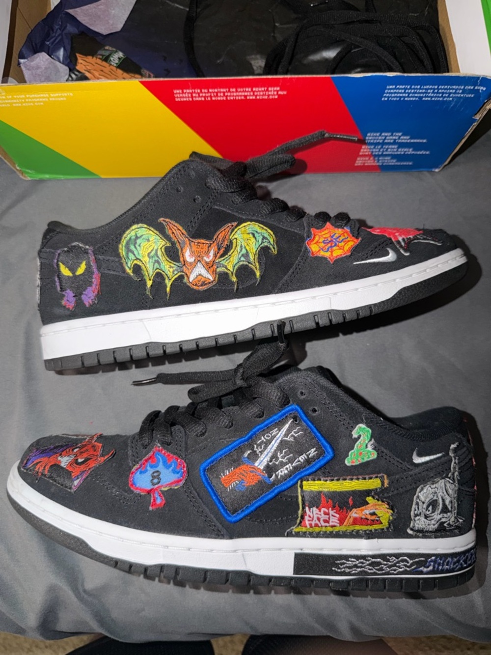 Nike SB Dunk Low Pro QS ‘Neckface’ Size 8M